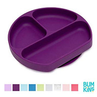 Silicone Grip Dish Bumkin Purple GD-PRP