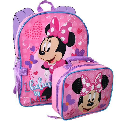 Minnie Mouse Set Mochila Lampara Minnie Mouse Set Mochila Lampara