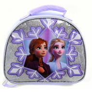Lunch Bag Frozen 2 Elsa & Anna Shaped Purple FZAD