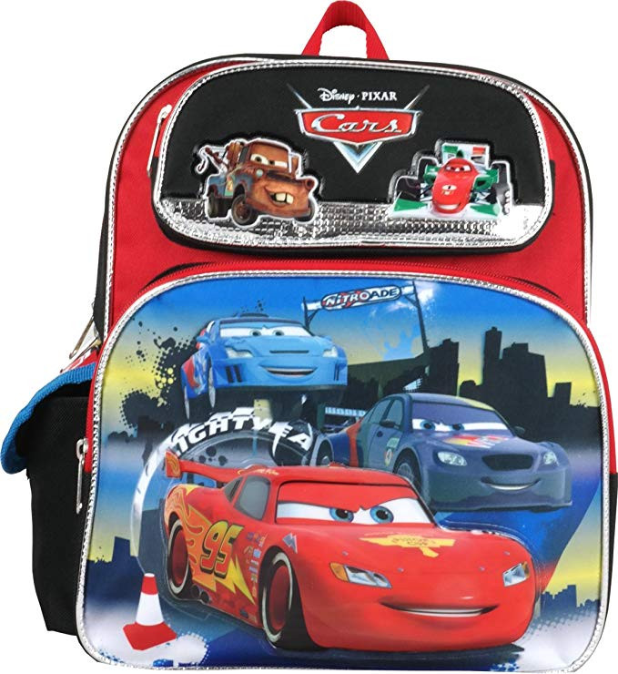 Disney Pixar Cars McQueen 12 Backpack 