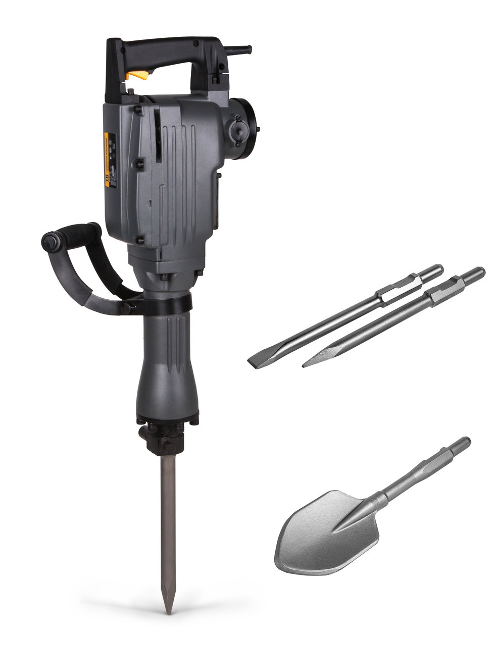 TR Industrial Electric Jackhammer with Point Flat and Spade