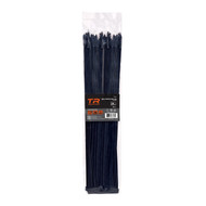 TR Industrial Multi-Purpose UV Resistant Black Cable Ties, 24 inches, 50 Pack