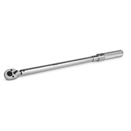 Capri Tools 30-250 Foot Pound Industrial Torque Wrench, 1/2 inch Drive, Matte Chrome