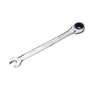 Capri Tools 8 mm Ratcheting Combination Wrench, True 100-Tooth, 3.6-Degree Swing Arc