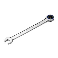 Capri Tools 9 mm Ratcheting Combination Wrench, True 100-Tooth, 3.6-Degree Swing Arc