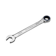 Capri Tools 16 mm Ratcheting Combination Wrench, True 100-Tooth, 3.6-Degree Swing Arc