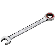 Capri Tools 9/16 in. Ratcheting Combination Wrench, True 100-Tooth, 3.6-Degree Swing Arc