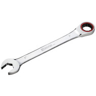 Capri Tools 1 in. Ratcheting Combination Wrench, True 100-Tooth, 3.6-Degree Swing Arc