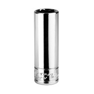 Capri Tools 12 mm Deep Socket, 1/4-Inch Drive, 6-Point, Metric