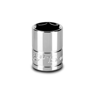 Capri Tools 15 mm Shallow Socket, 3/8-Inch Drive, 6-Point, Metric