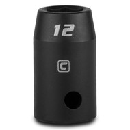 Capri Tools 12 mm Shallow Impact Socket, 1/2-Inch Drive, 6-Point, Metric