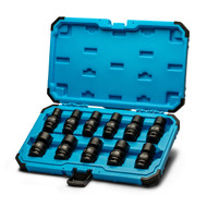 Capri Tools 1/2 in. Drive Universal Impact Socket Set, 13-24 mm Metric, 11-Piece