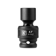 Capri Tools 17 mm Universal Impact Socket, 1/2-Inch Drive, 6-Point, Metric