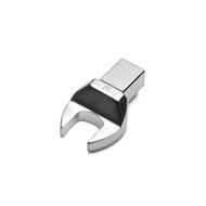 Capri Tools 18 mm Open End Interchangeable Torque Wrench Head, Metric, 14 mm x 18 mm Drive