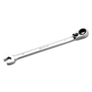 Capri Tools 6-Point Reversible Ratcheting Combination Wrench, Long Pattern, 9 mm, Metric