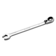 Capri Tools 6-Point Reversible Ratcheting Combination Wrench, Long Pattern, 17 mm, Metric