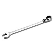 Capri Tools 6-Point Reversible Ratcheting Combination Wrench, Long Pattern, 18 mm, Metric