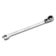 Capri Tools 6-Point Reversible Ratcheting Combination Wrench, Long Pattern, 7/16 in., SAE
