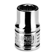 Capri Tools 3/8 in. Shallow Socket, 3/8 in. Drive, 12-point, SAE