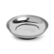 Capri Tools Stainless Steel Round Magnetic Parts Tray Tool