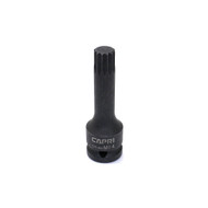 Capri Tools XZN Extra Long M14 Impact Socket, 1/2-Inch Drive