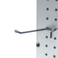 Capri Tools Heavy Duty 6-Inch Metal Peg Board Shelving Hooks, 50-Pack