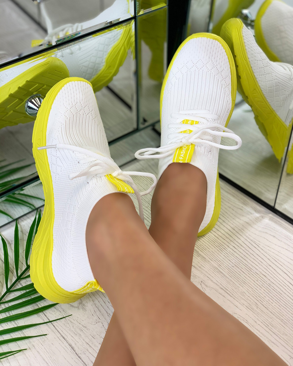 Yellow trainers store