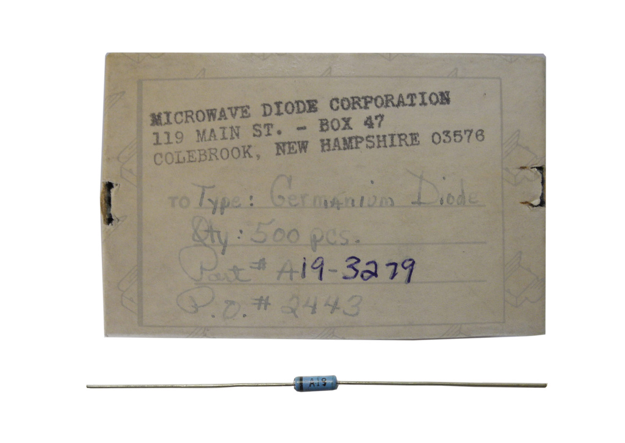 Germanium Diode MDC HouseNumber Small Bear Electronics