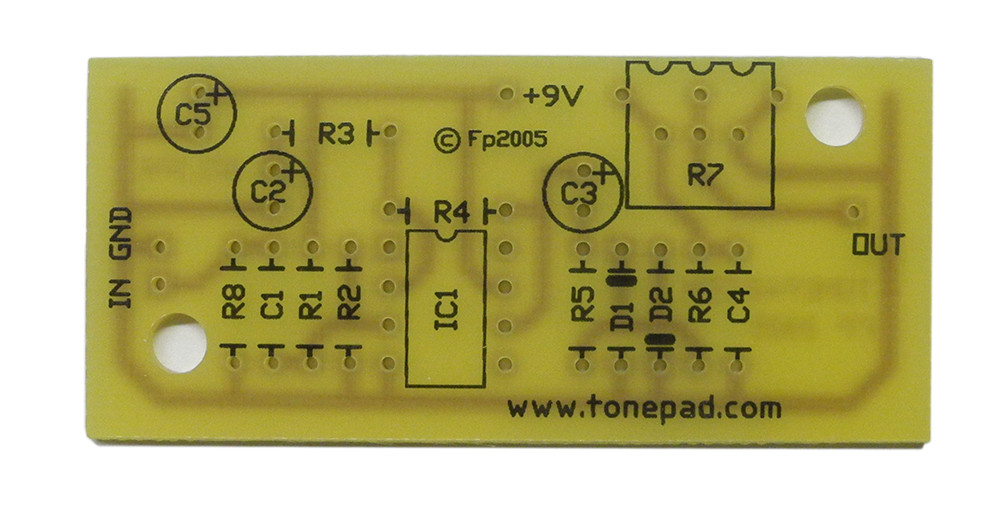 Pcb Tonepad Blue Clipper Small Bear Electronics