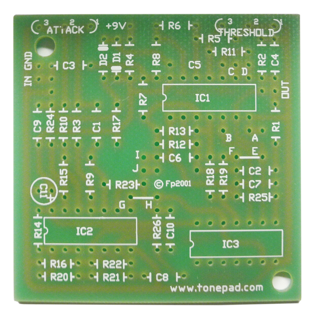 PCB Tonepad MXR Envelope Filter Small Bear Electronics