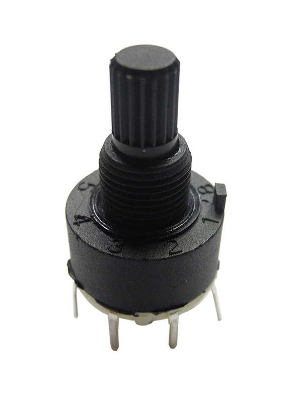 Rotary Switch Miniature 2P4T Small Bear Electronics