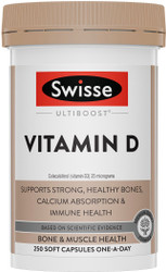Swisse UltiBoost Vitamin D 250 Caps