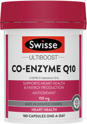Swisse UltiBoost Co-Enzyme Q10 150mg 180 Caps