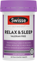Swisse Ultiboost Relax & Sleep 60 Tabs