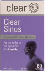 Clear Sinus 60 caps Clear Health