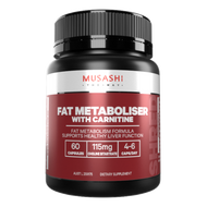 Fat Metaboliser with Carnitine 60 caps Musashi