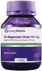 Tri-Magnesium Citrate 60 Caps Blooms