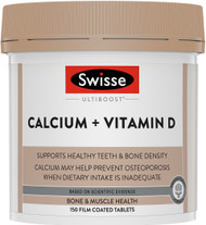 Swisse UltiBoost Calcium and Vitamin D 150 tabs