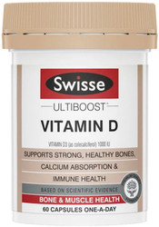Vitamin D 1000iu 60 Caps Swisse UltiBoost
