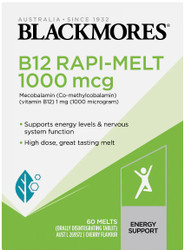 Rapi-Melt B12 1000 mcg 60 Melts Blackmores