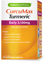 Naturopathica CurcuMax Turmeric Daily 3100mg 80 tabs x 3 Pack