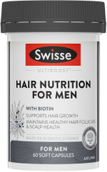 Swisse Ultiboost Hair Nutrition for Men 60 Caps