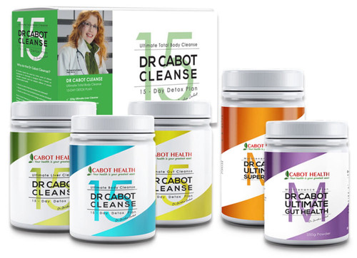 Dr Cabot Ultimate Cleanse and Maintenance pack - Dr Sandra Cabot