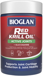 Bioglan Red Krill Oil Active Joints 60 Caps x 3 Pack