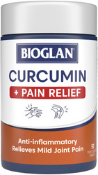 Bioglan Curcumin + Pain Relief Clinical 50 Tabs x 3 Pack