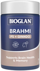 Brahmi plus PS plus Gingko Focus 50 Caps x 3 Pack Bioglan
