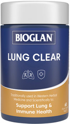 Bioglan Lung Clear 60 Tabs x 3 Pack
