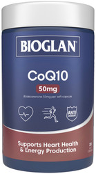 CoQ10 50mg 200 Caps x 3 Pack Bioglan