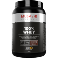 100% Whey Chocolate 900g Musashi