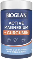 Bioglan Active Magnesium + Curcumin 120 Tablets x 3 Pack 